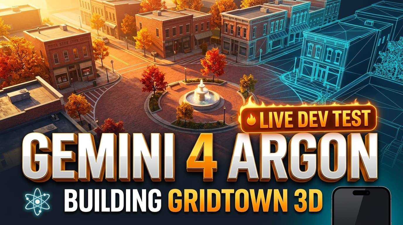 GridTown 3D Civic MMO & Public Square